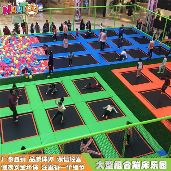 蹦床運(yùn)動(dòng)樂園 蹦床公園設(shè)備生產(chǎn)廠家LT-BC007