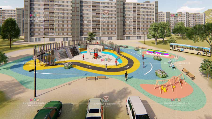 幼兒園組合滑梯多少錢？如何確定場地