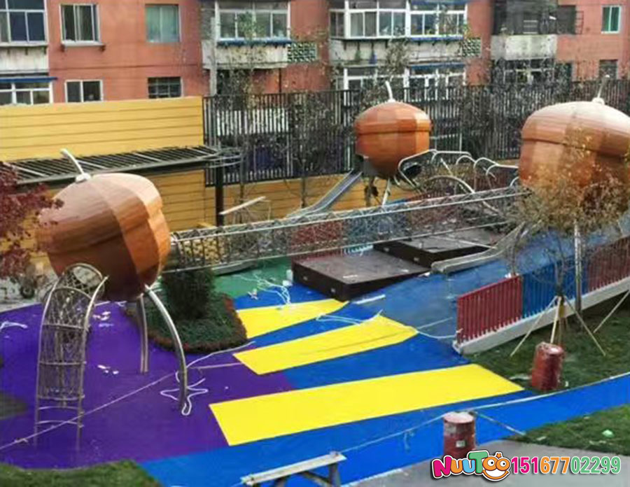 大型組合滑梯僅僅適合孩子么？成年人也能體驗